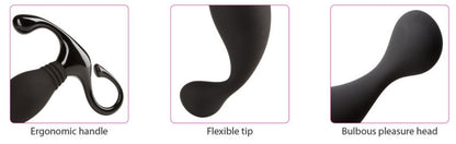 CLOUD 9 HEALTH & WELLNESS PROSTATE STIMULATOR W/FLEXIBLE NECK