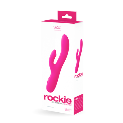 VEDO ROCKIE DUAL RECHARGEABLE VIBE FOXY PINK